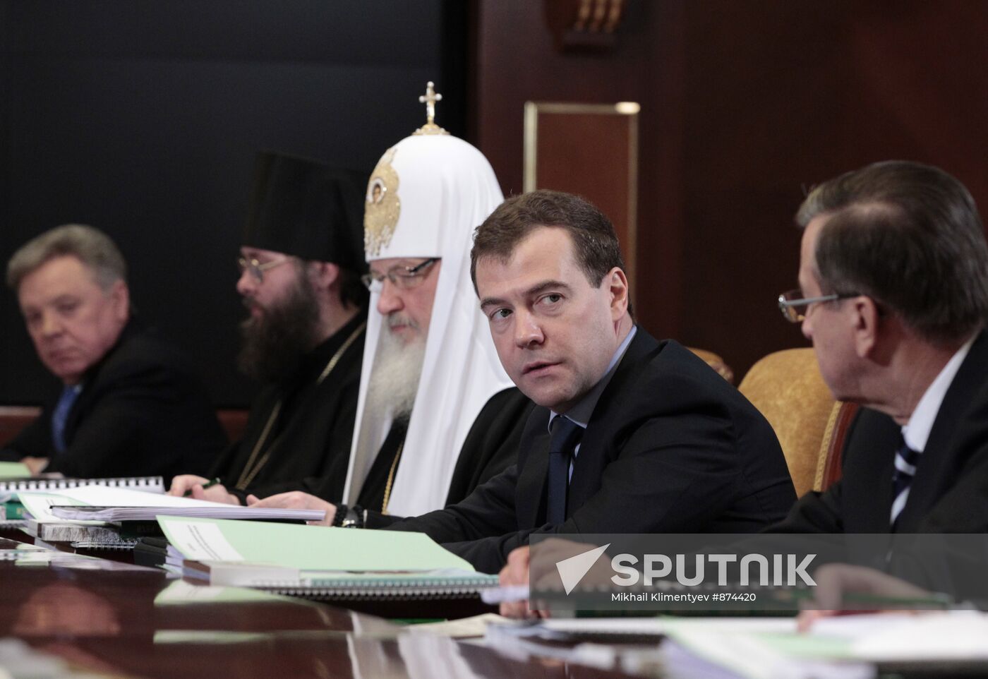 Dmitry Medvedev holds meetings on March 4, 2011