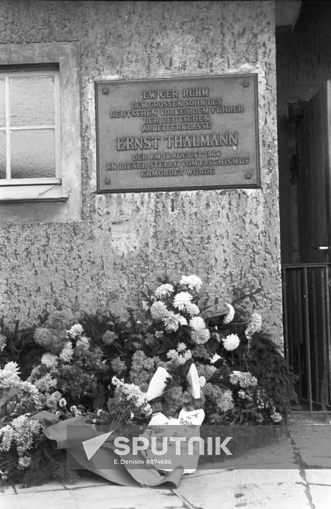 Ernest Thaelmann's death
