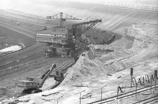 Brown coal production