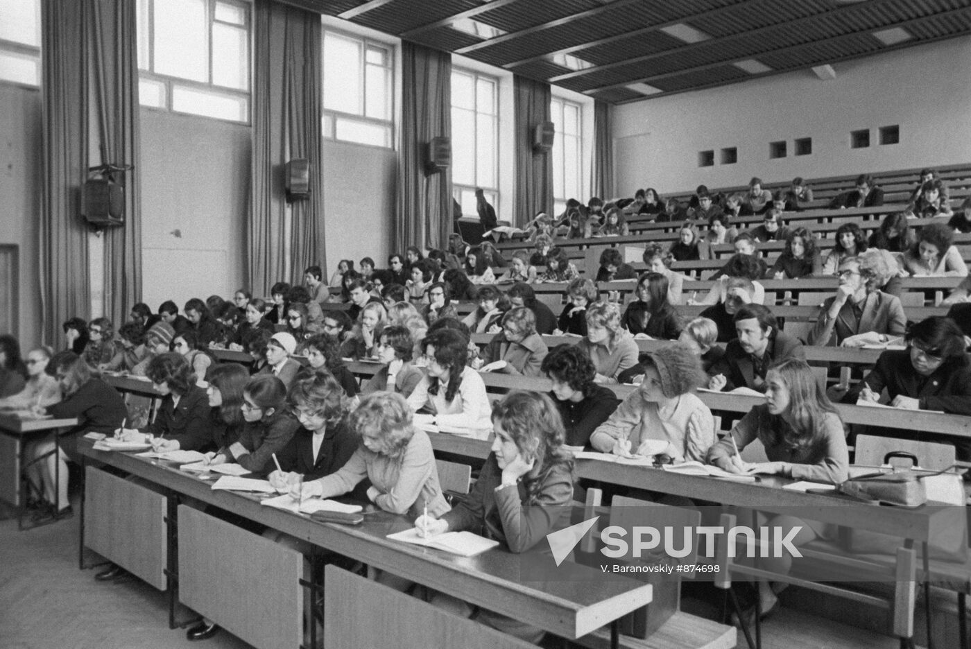 Auditorium in Leningrad Polytechnic