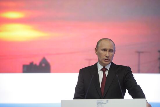 Vladimir Putin visits Bryansk