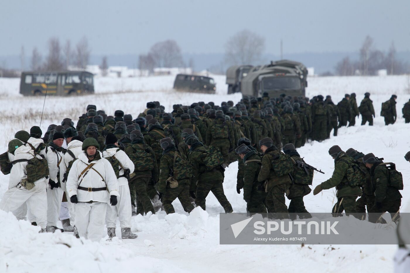 Air Landing troops exercise in Ryazan Region