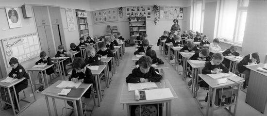 A school in the old Olympic Village