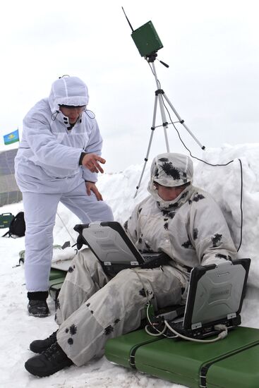 Exercise of airborne froces, Ryazan region
