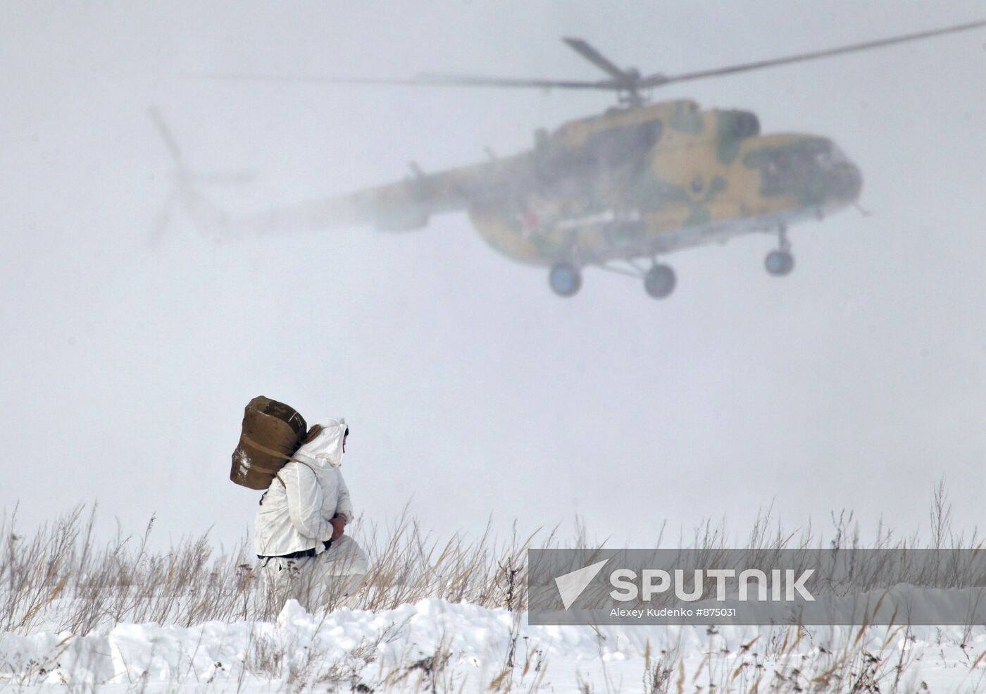 Exercise of airborne froces, Ryazan region