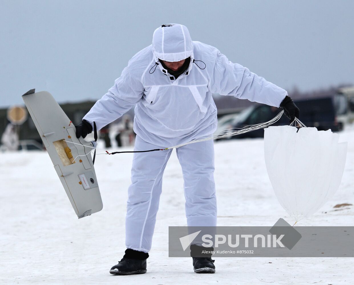 Exercise of airborne froces, Ryazan region