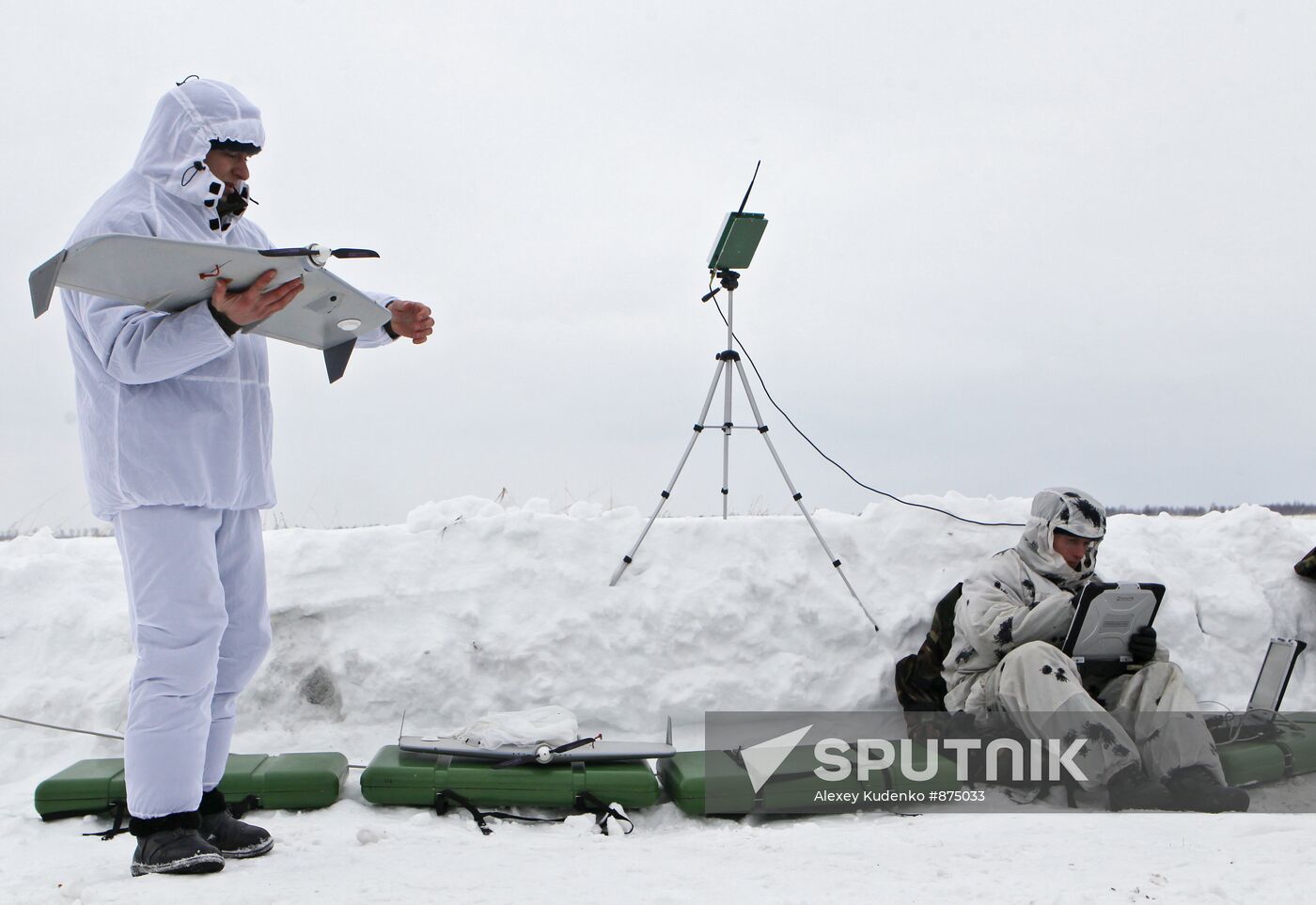 Exercise of airborne froces, Ryazan region
