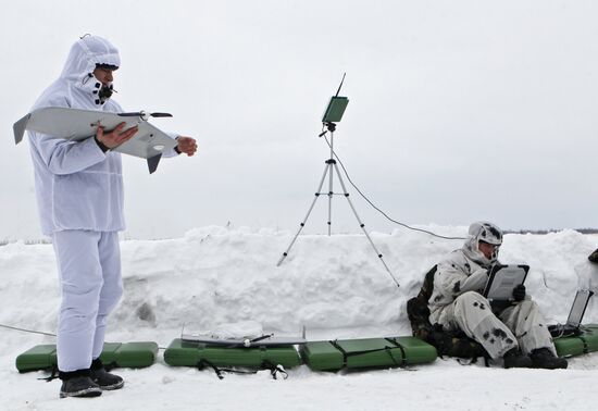 Exercise of airborne froces, Ryazan region