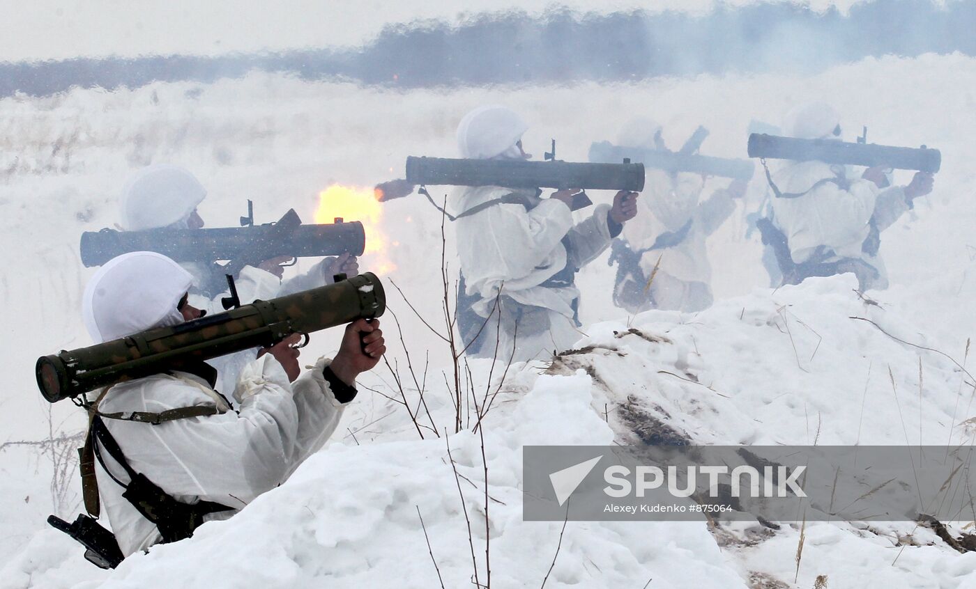 Air Landing troops exercise in Ryazan Region