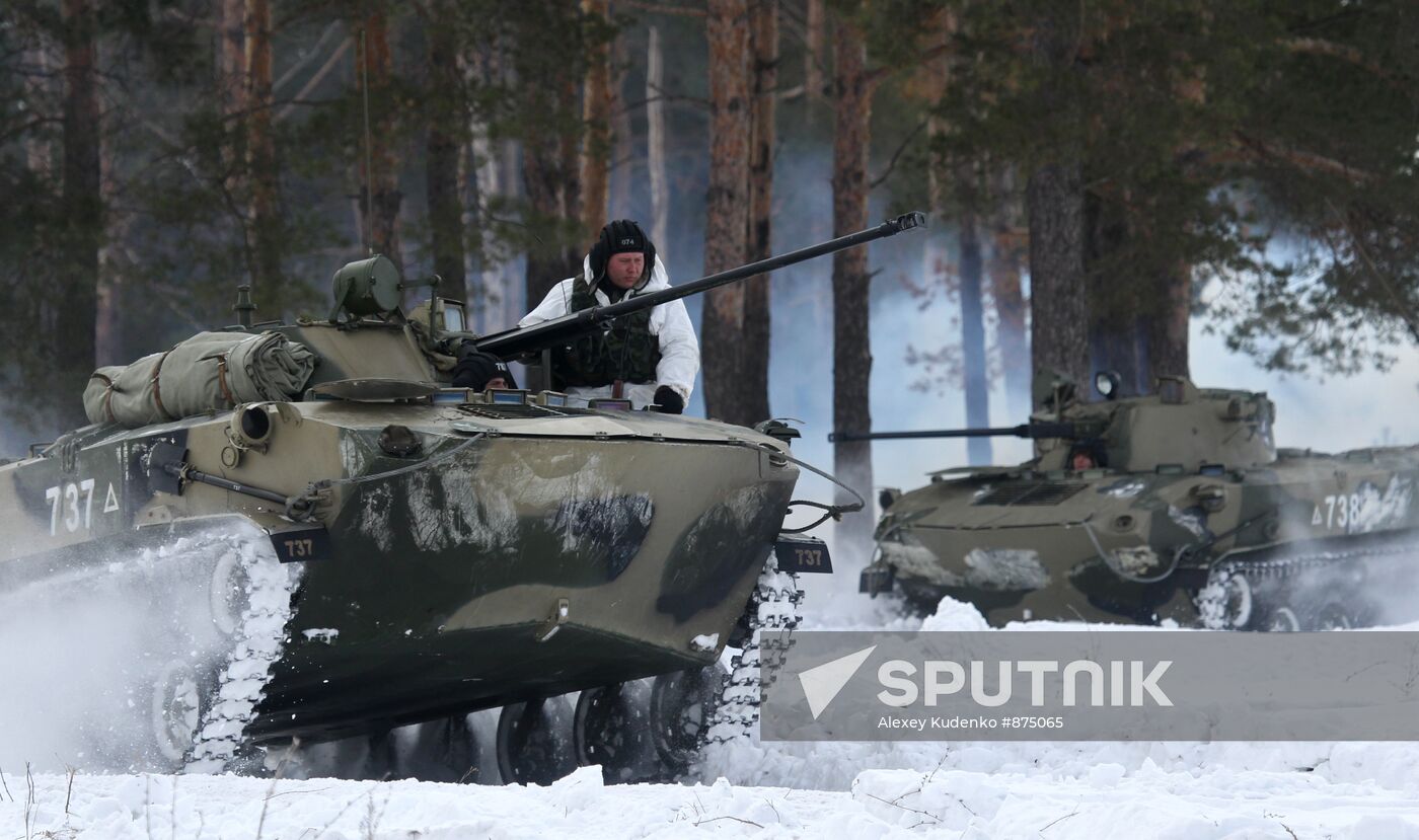 Air Landing troops exercise in Ryazan Region