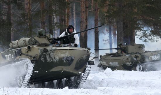 Air Landing troops exercise in Ryazan Region