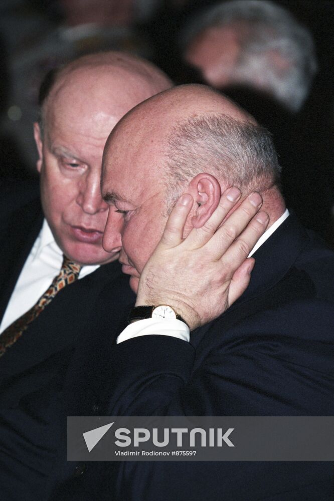 Yuri Luzhkov and Valery Shantsev