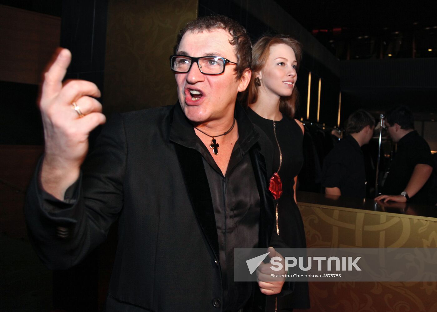 Television anchorman Dmitry Dibrov