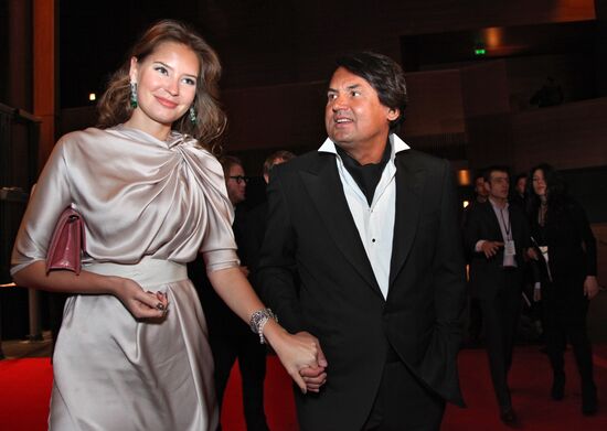 Head of "Russian Standard" Rustam Tariko and wife