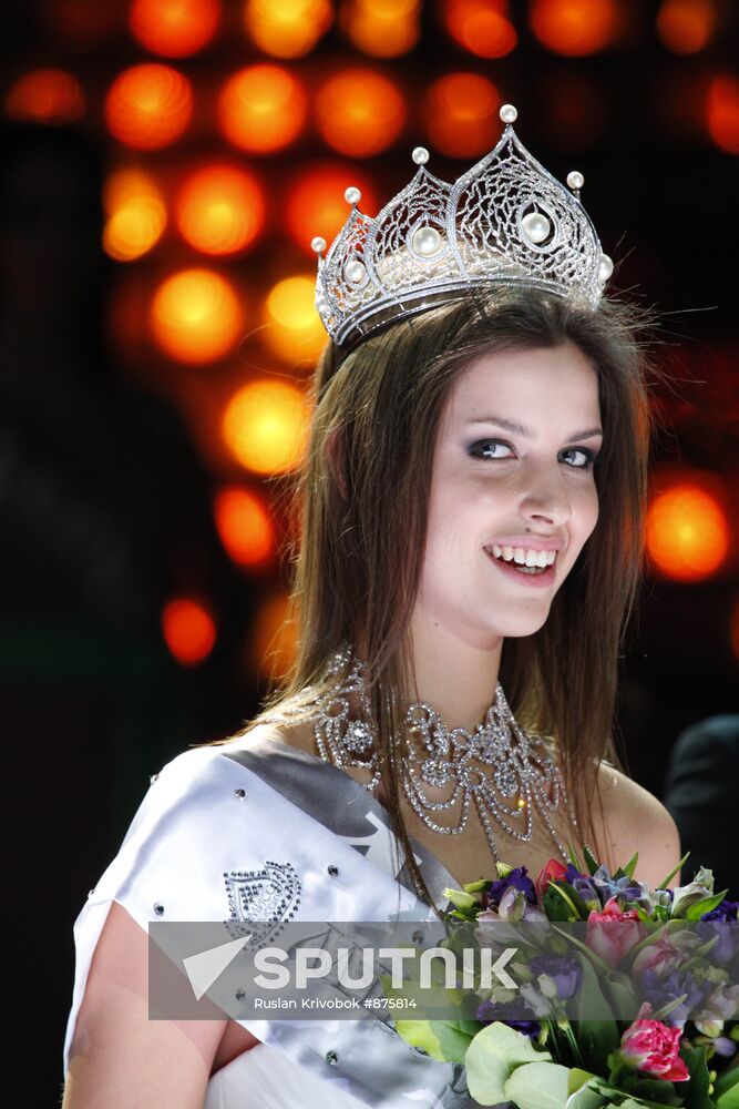 Final of "Miss Russia 2011" contest