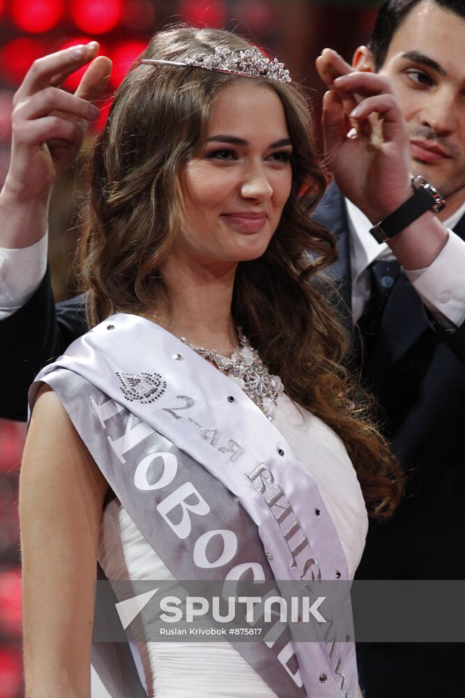 Final of "Miss Russia 2011" contest