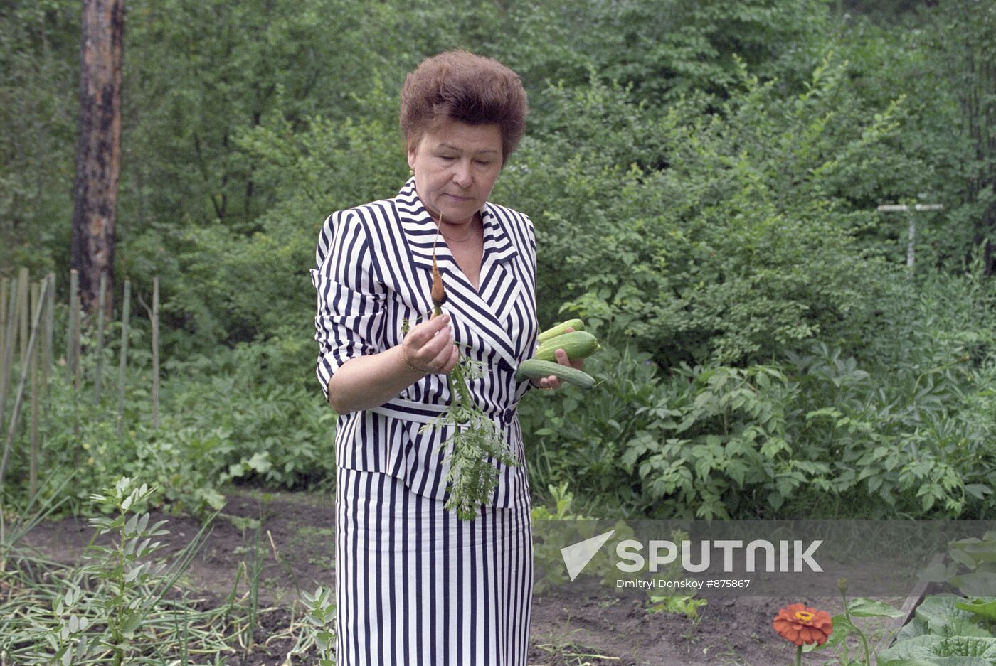 Russian President's wife Naina Yeltsin