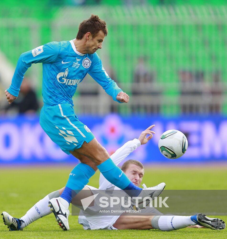 Football. Russian Super Cup. Zenit vs. CSKA
