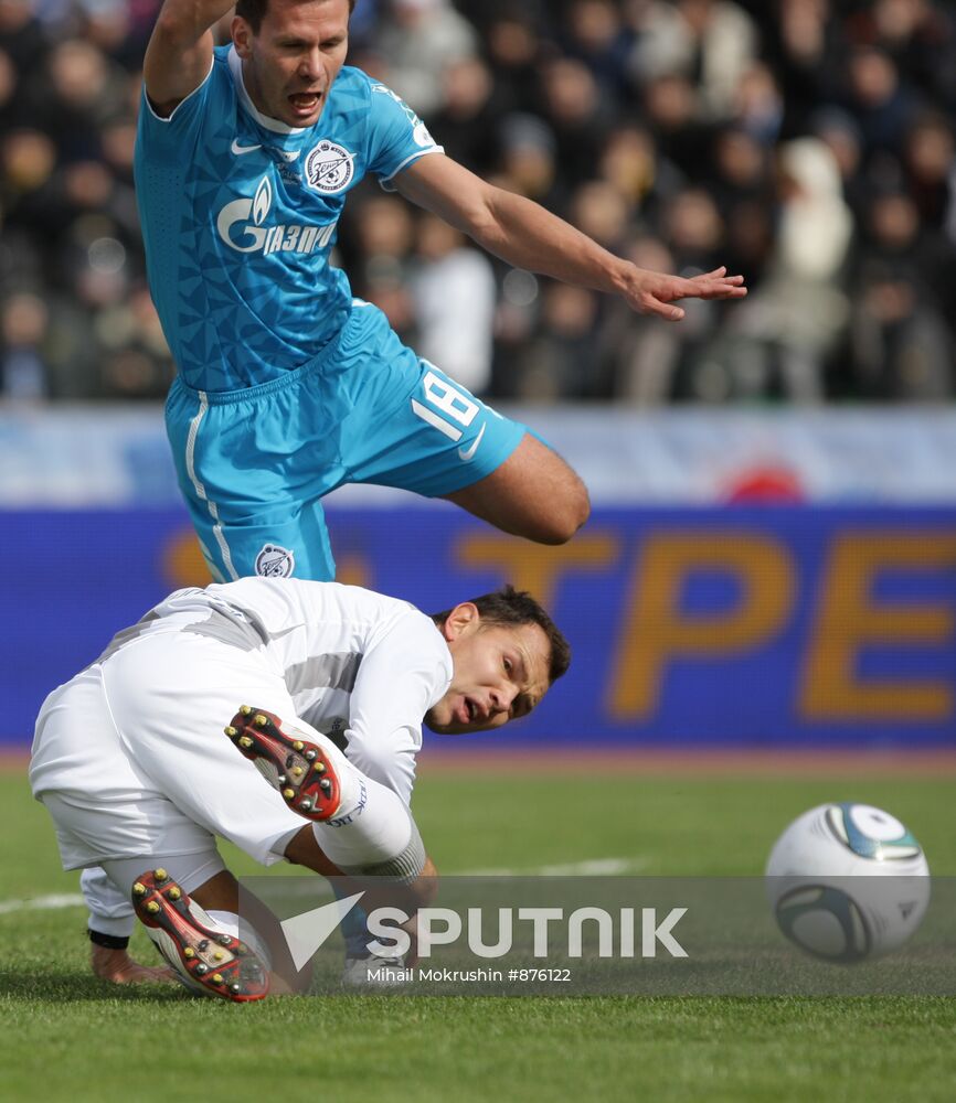 Football. Russian Super Cup. Zenit vs. CSKA