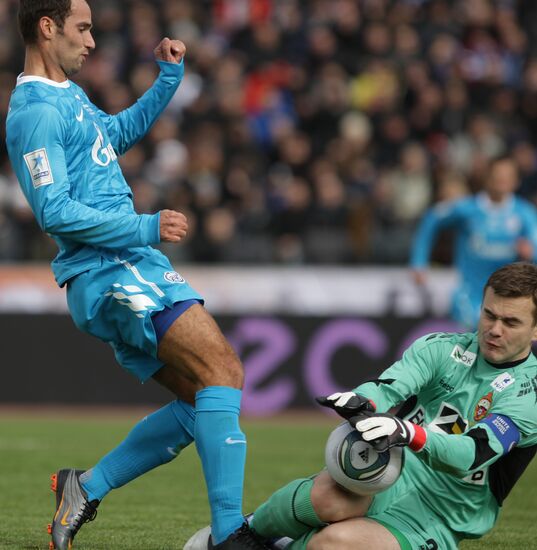 Football. Russian Super Cup. Zenit vs. CSKA