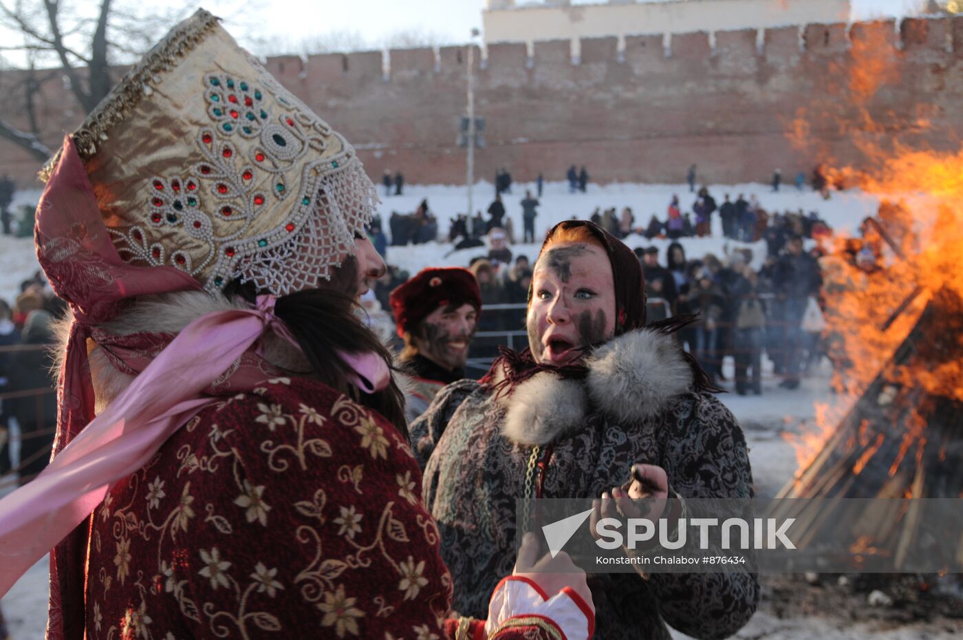 Shirokaya Maslenitsa festival in Veliki Novgorod