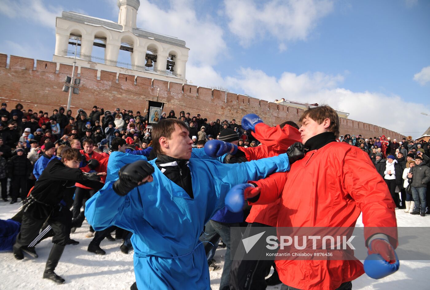 Shirokaya Maslenitsa festival in Veliki Novgorod