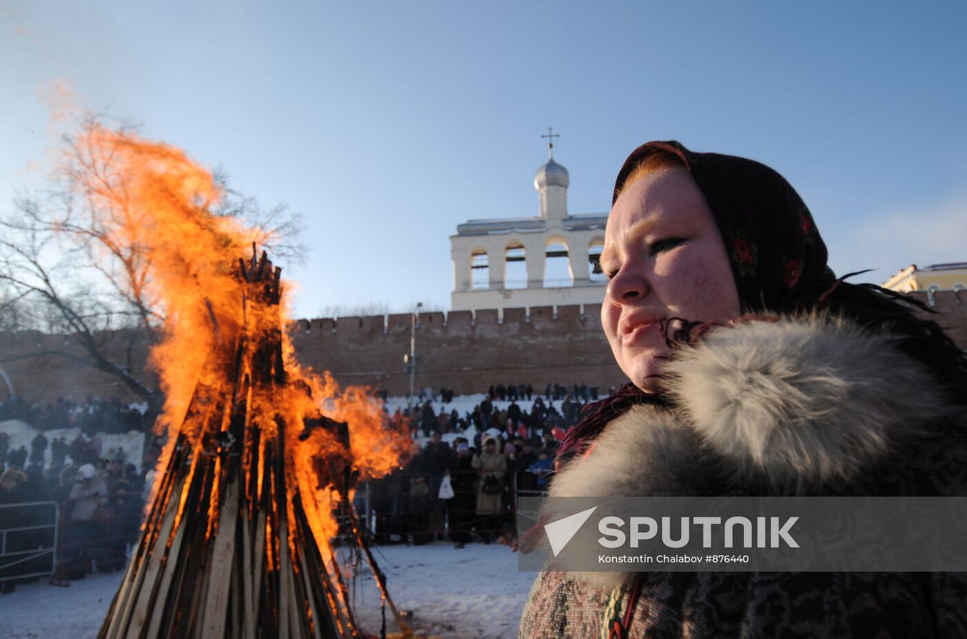 Shirokaya Maslenitsa festival in Veliki Novgorod