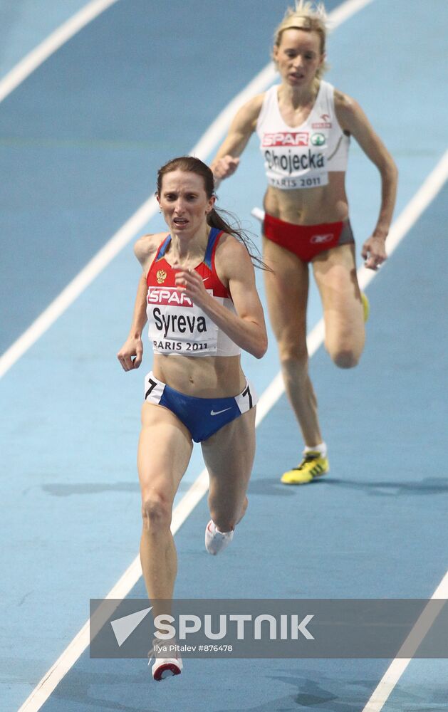 European Athletics Indoor Championships. Day Three