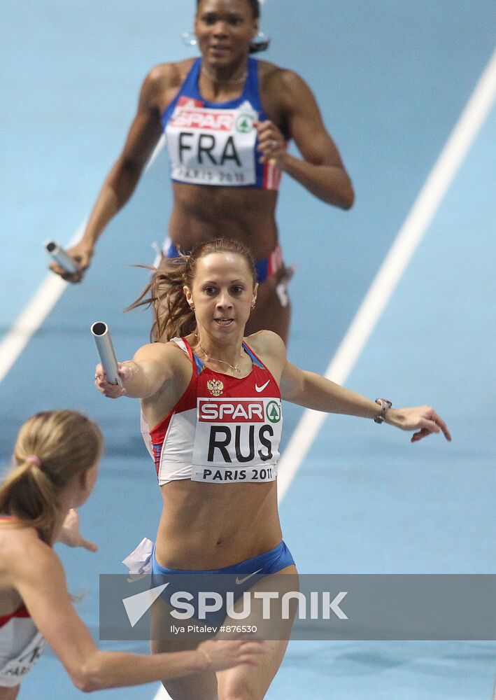 European Athletics Indoor Championships. Day Three