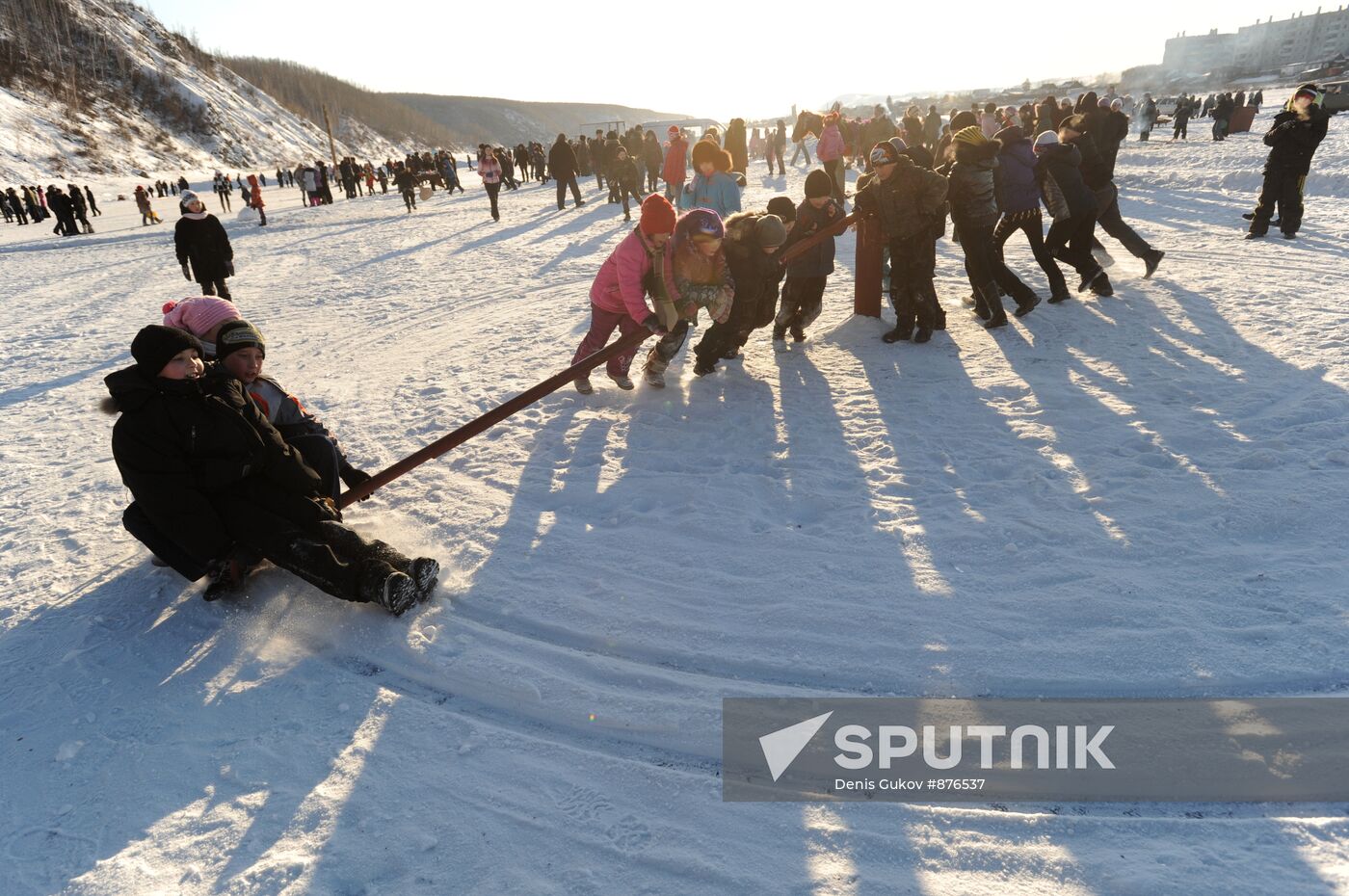 Maslenitsa Shrovetide in trans-Baikal region