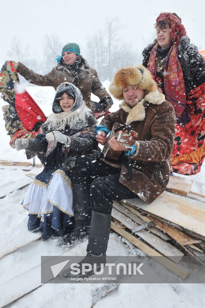 Shirokaya Maslenitsa festival in Moscow Region