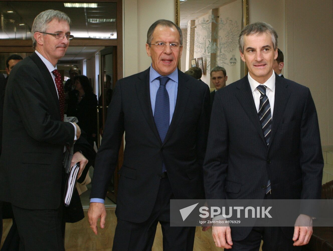 Meeting of Sergei Lavrov and Jonas Gahr Stere in Kaliningrad