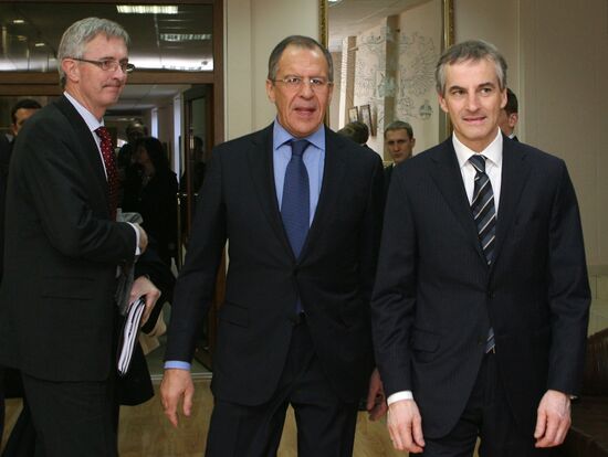 Meeting of Sergei Lavrov and Jonas Gahr Stere in Kaliningrad