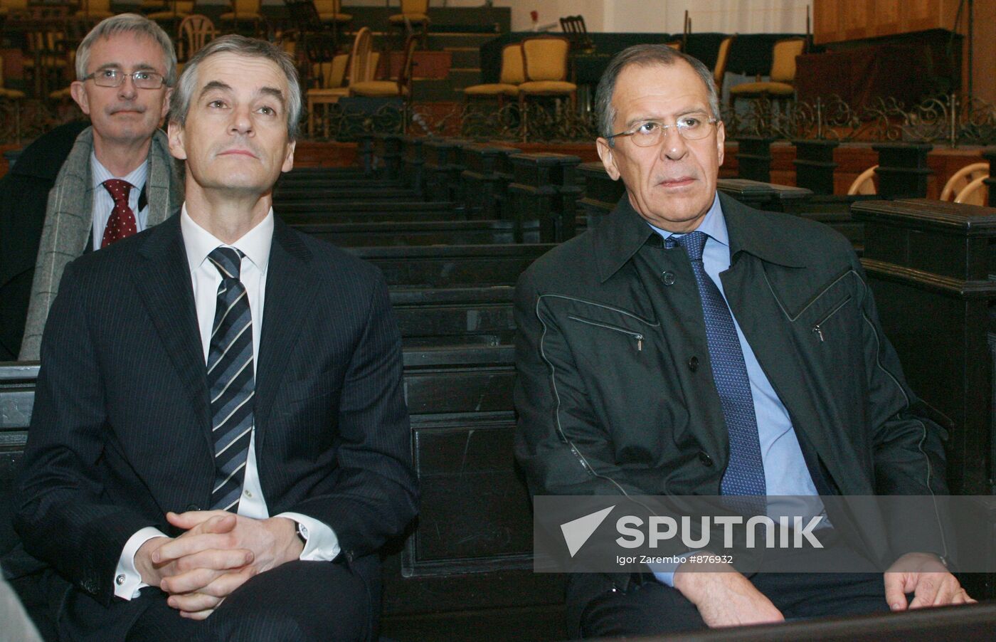 Sergei Lavrov and Jonas Gahr Store in Kaliningrad