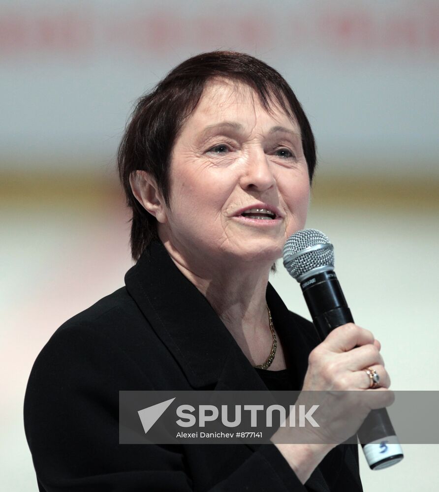 Trainer Tamara Moskvina