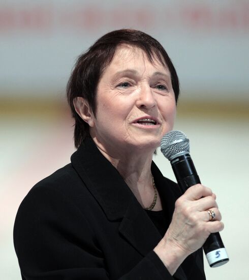 Trainer Tamara Moskvina