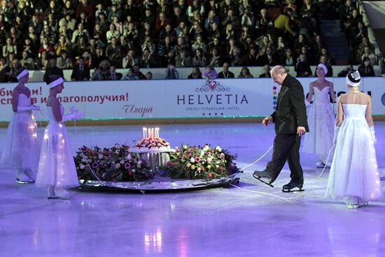 Ice show dedicated to the 70th birthday jubilee of Alexei Mishin