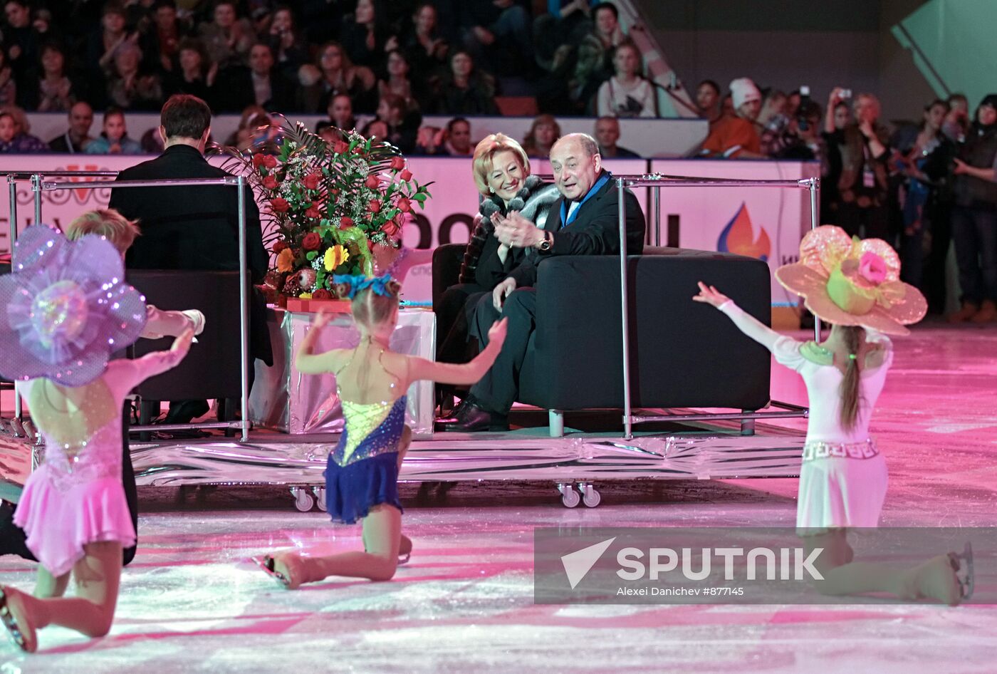 Ice show dedicated to the 70th birthday jubilee of Alexei Mishin