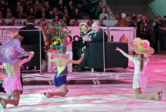 Ice show dedicated to the 70th birthday jubilee of Alexei Mishin