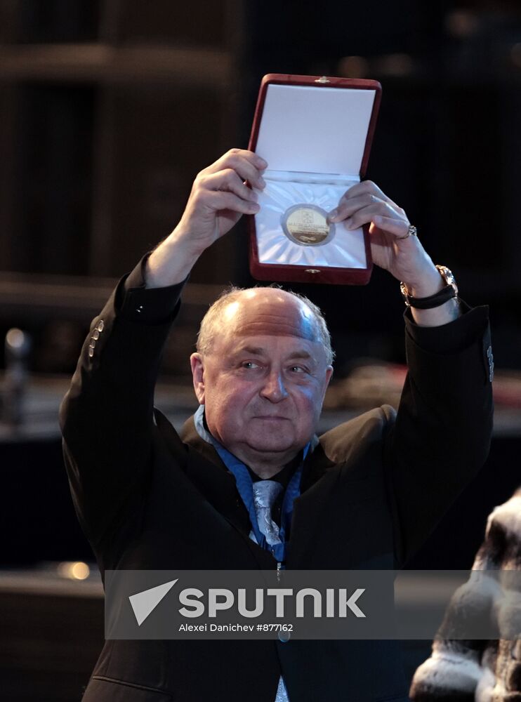 Ice show dedicated to the 70th birthday jubilee of Alexei Mishin