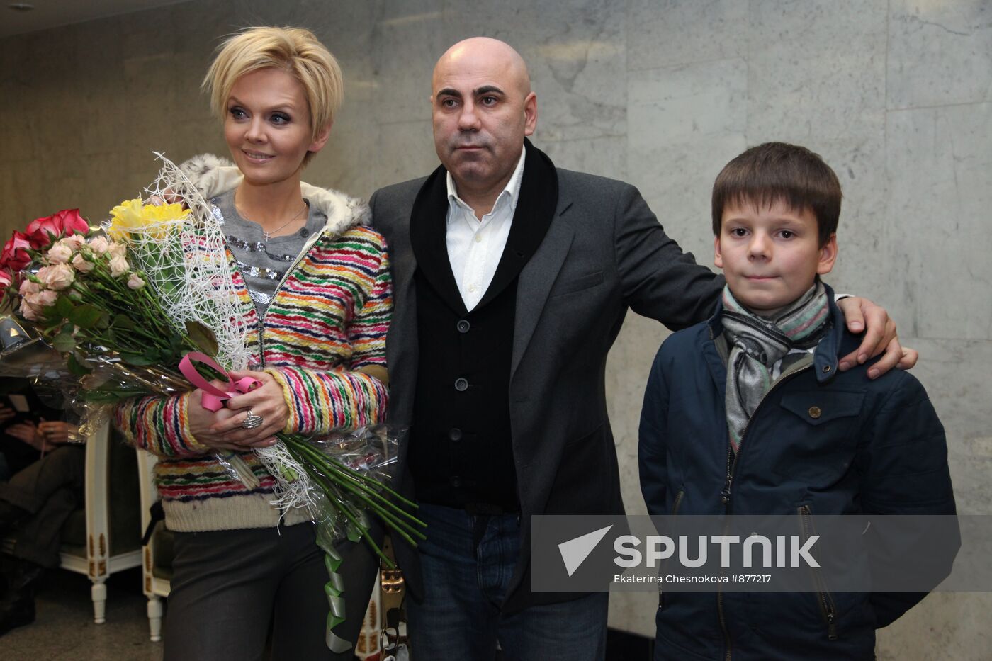 Valeria and Iosif Prigozhin