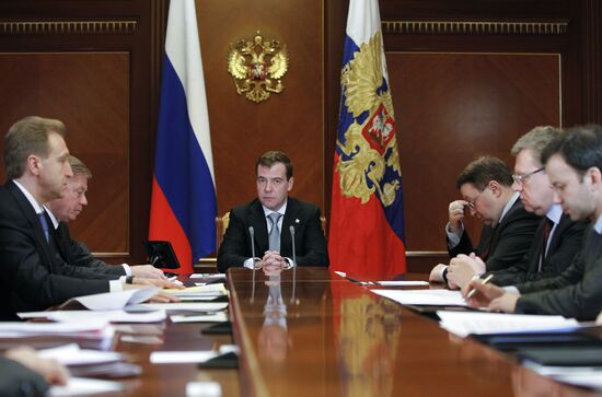 Dmitry Medvedev holds number of events on March 9