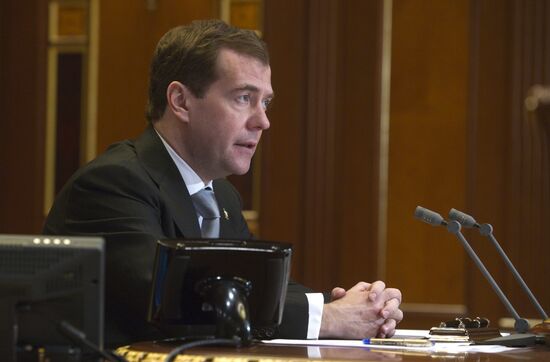 Dmitry Medvedev holds a number of events on March 9, 2011
