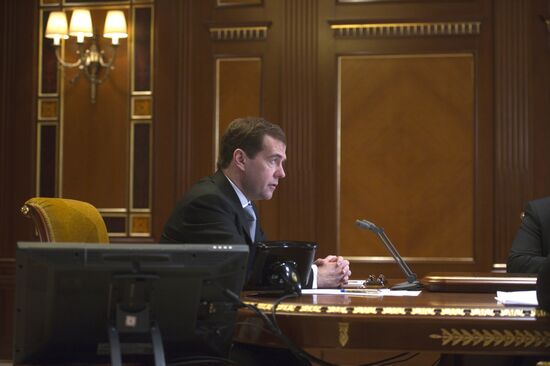 Dmitry Medvedev holds a number of events on March 9, 2011