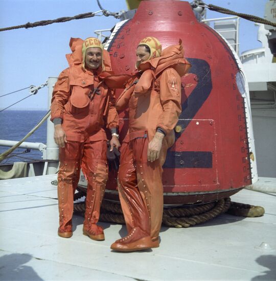 Boris Volynov and Vitaly Zholobov