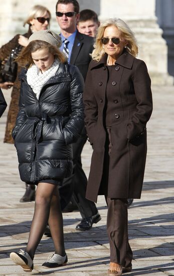 Jill Biden visits Moscow