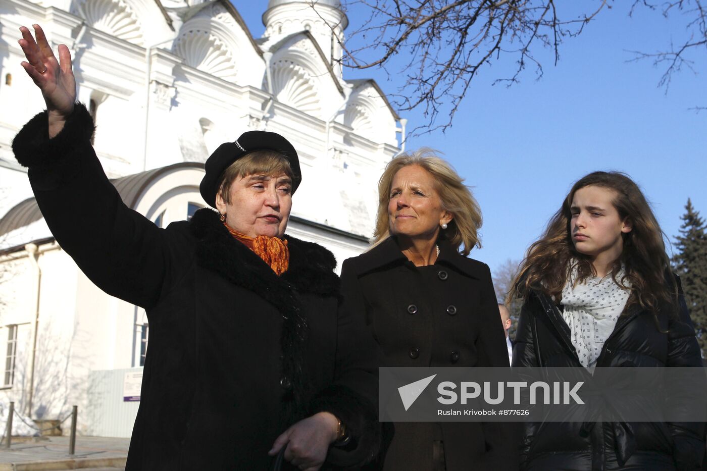 Jill Biden visits Moscow
