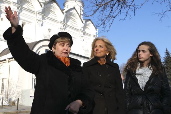 Jill Biden visits Moscow