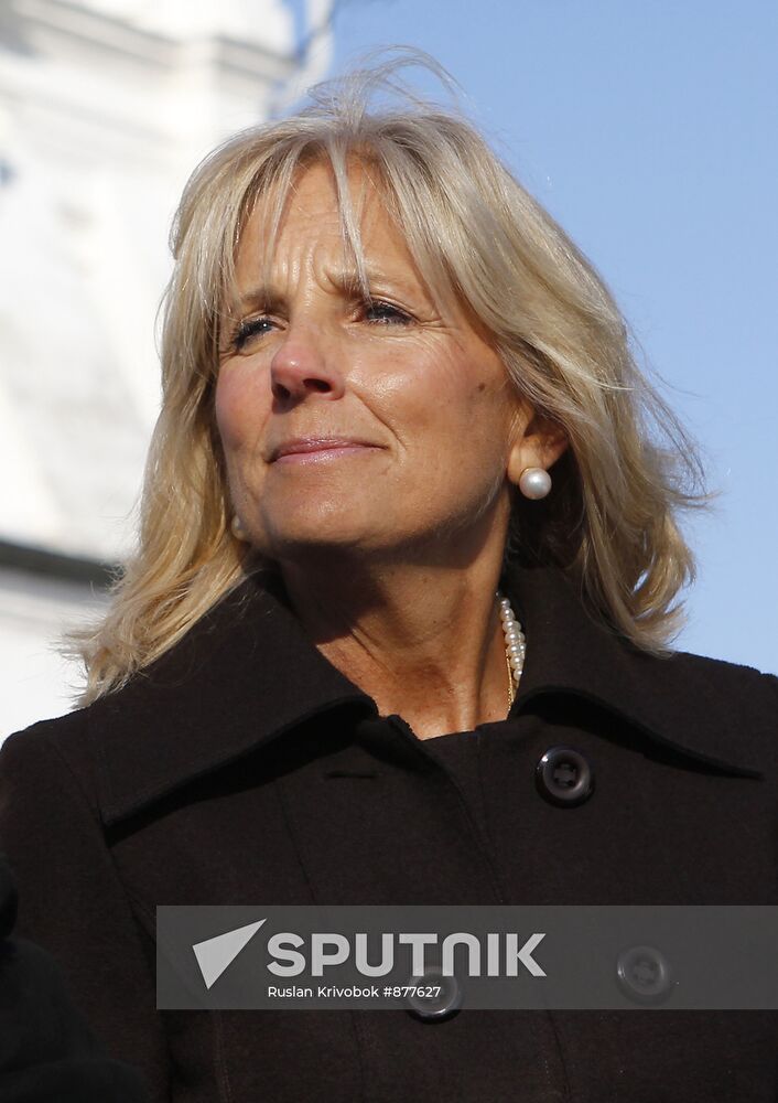 Jill Biden visits Moscow