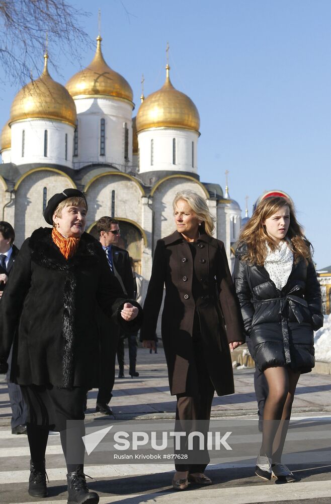 Jill Biden visits Moscow
